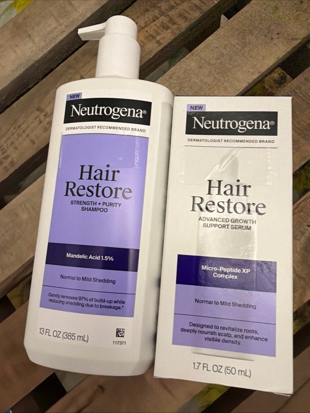 Neutrogena Hair Restore Shampoo & Serum -